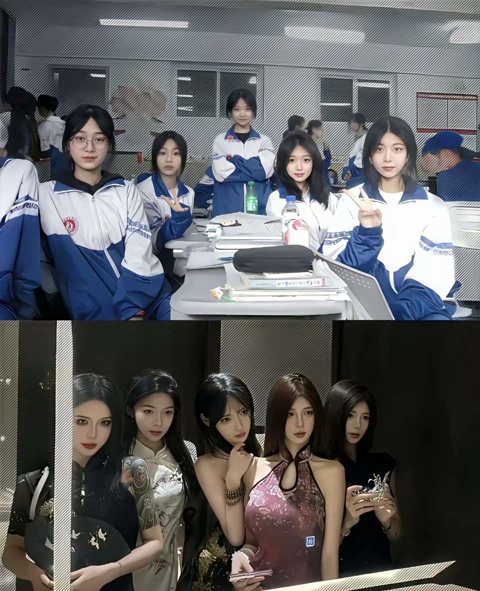 怎么长大之后变了一个样子了