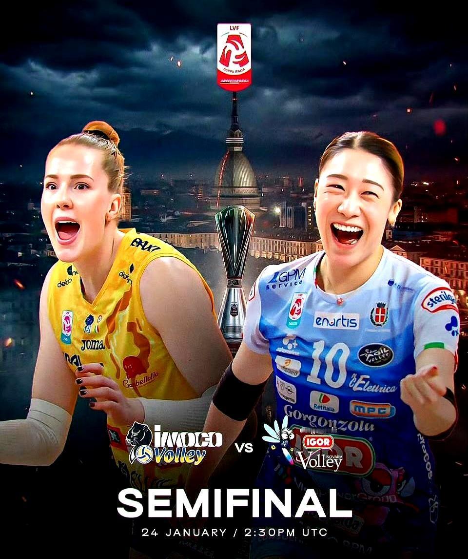 意大利杯半决赛这事儿，有点意思。朱婷她们队，科内利亚诺，赢得太轻松了。一个