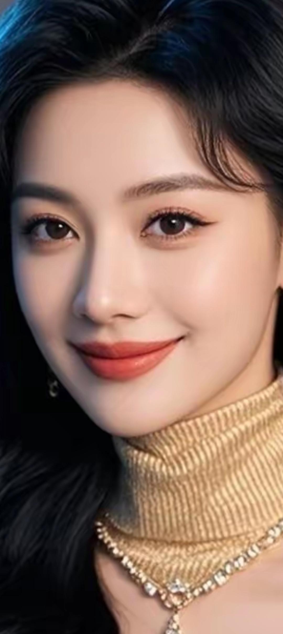 优雅气质，金光闪耀，自信微笑，魅力无限！