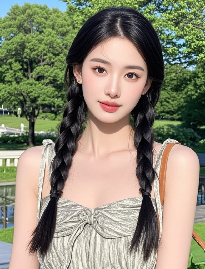 不是风景太美，是她让风景有了灵魂