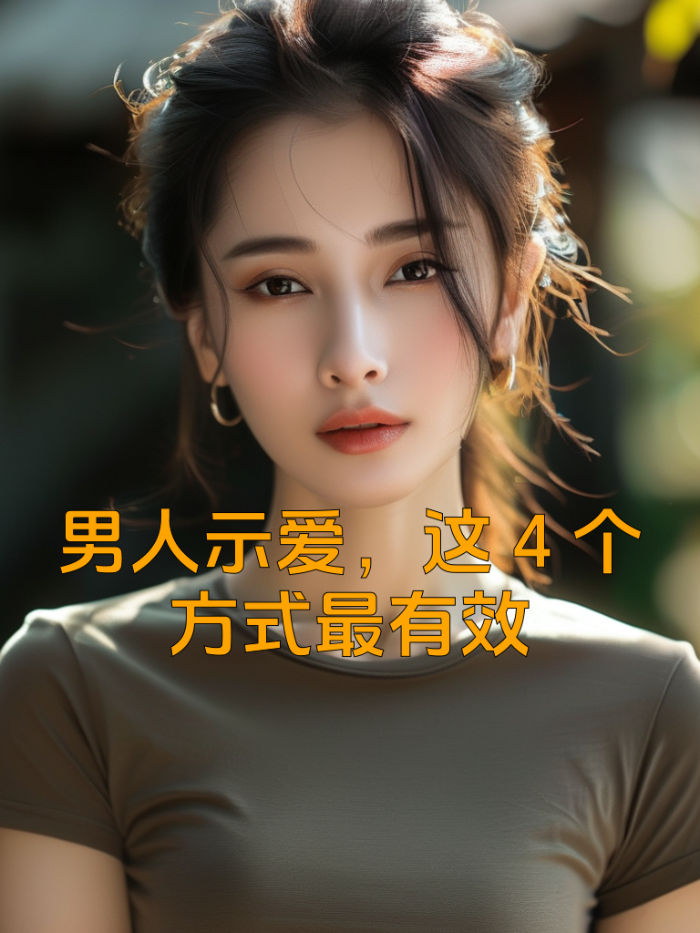 男人示爱，这4个方式最有效