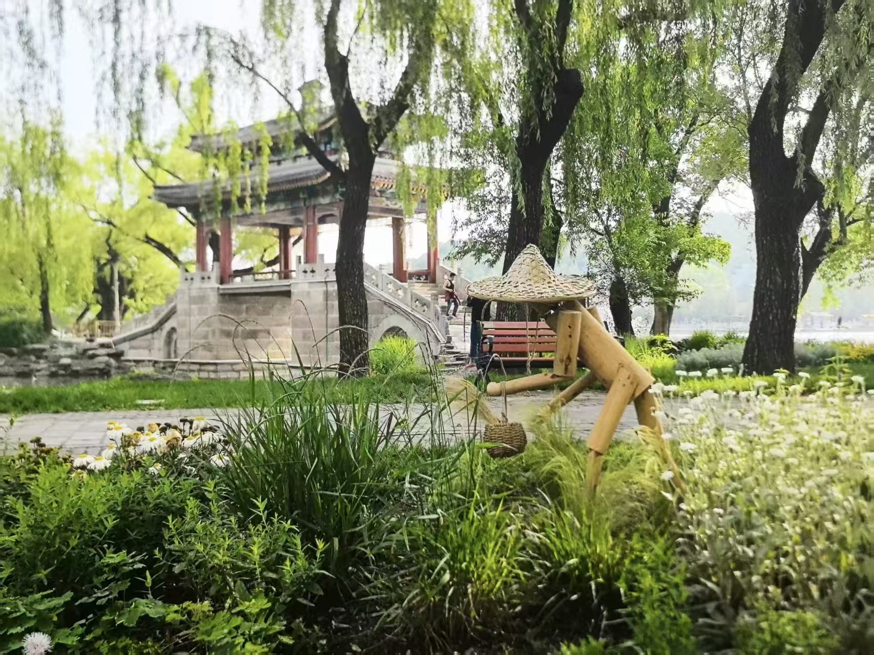 盛夏只能赏荷? 北京各大公园里还藏着油画级的花境景观