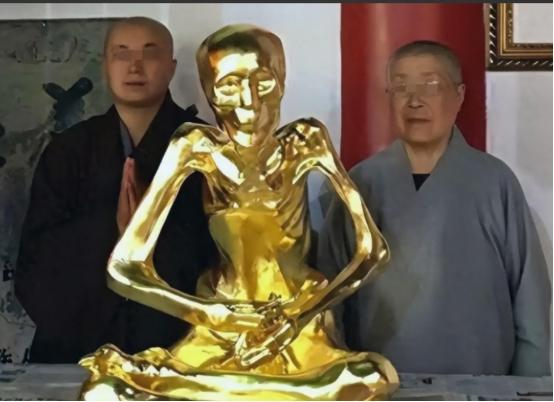 1995年，安徽85岁的女尼仁义师太临终前告诉他的徒弟：“我死后不烧，将我放入大