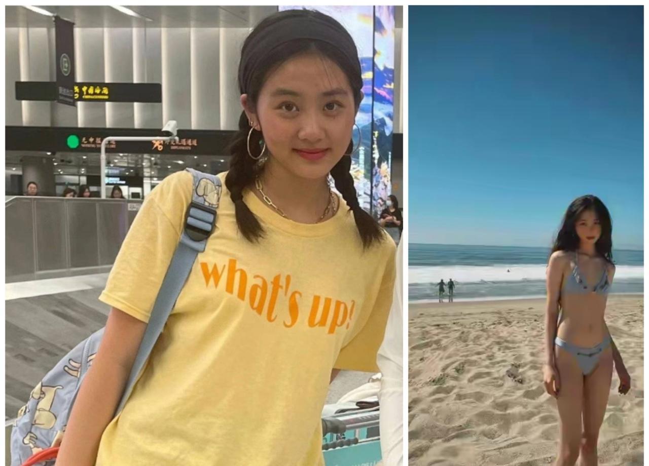 看到黄多多穿比基尼的照片又被骂上热搜，我真是气笑了。海边不穿比基尼穿什么？难