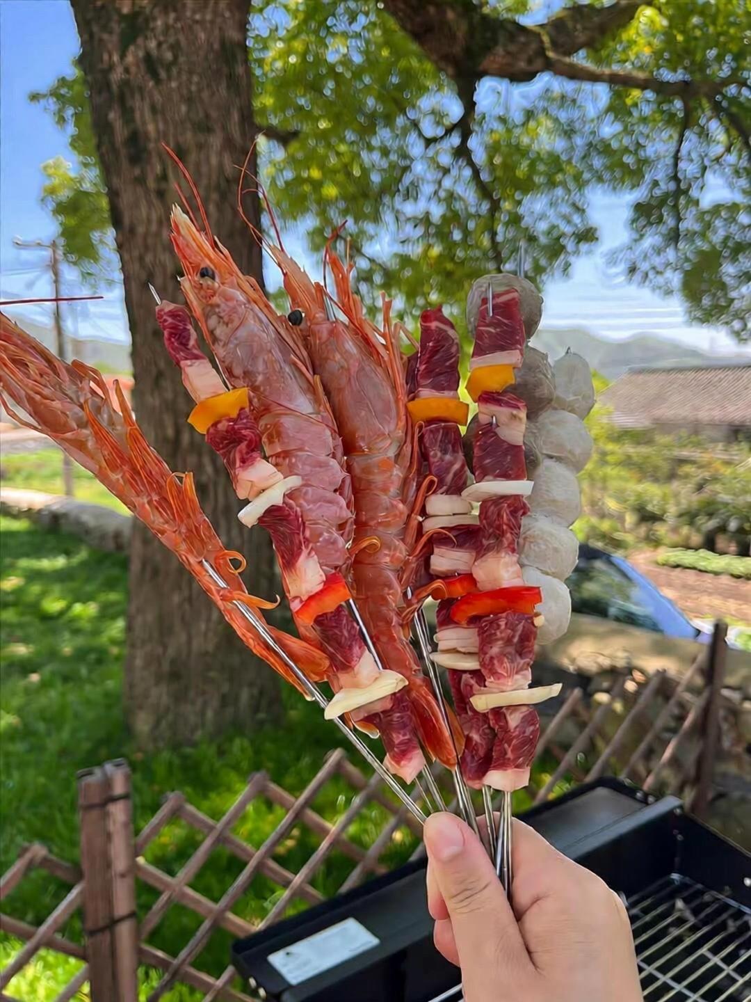 来吧夏天的第一餐烧烤