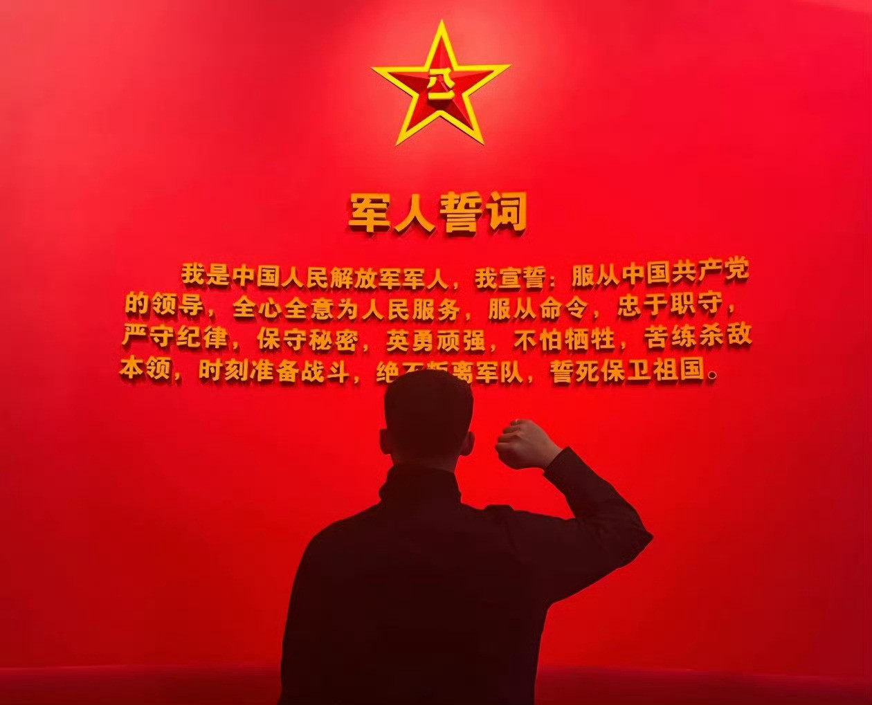 明天就是八一建军了，一人留一句想对军人说的话吧！