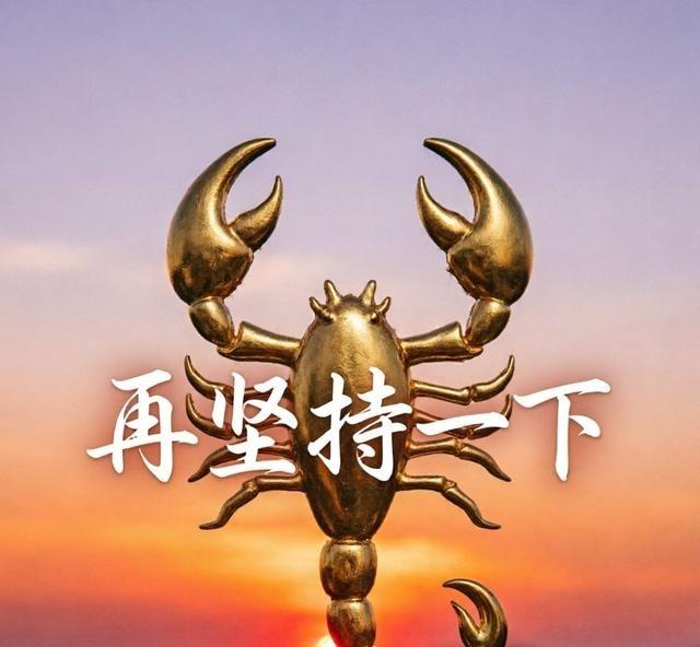 天蝎座最近是不是快熬不住了？四月确实惨，上班受气又没钱，感觉处处倒霉。但千万别放