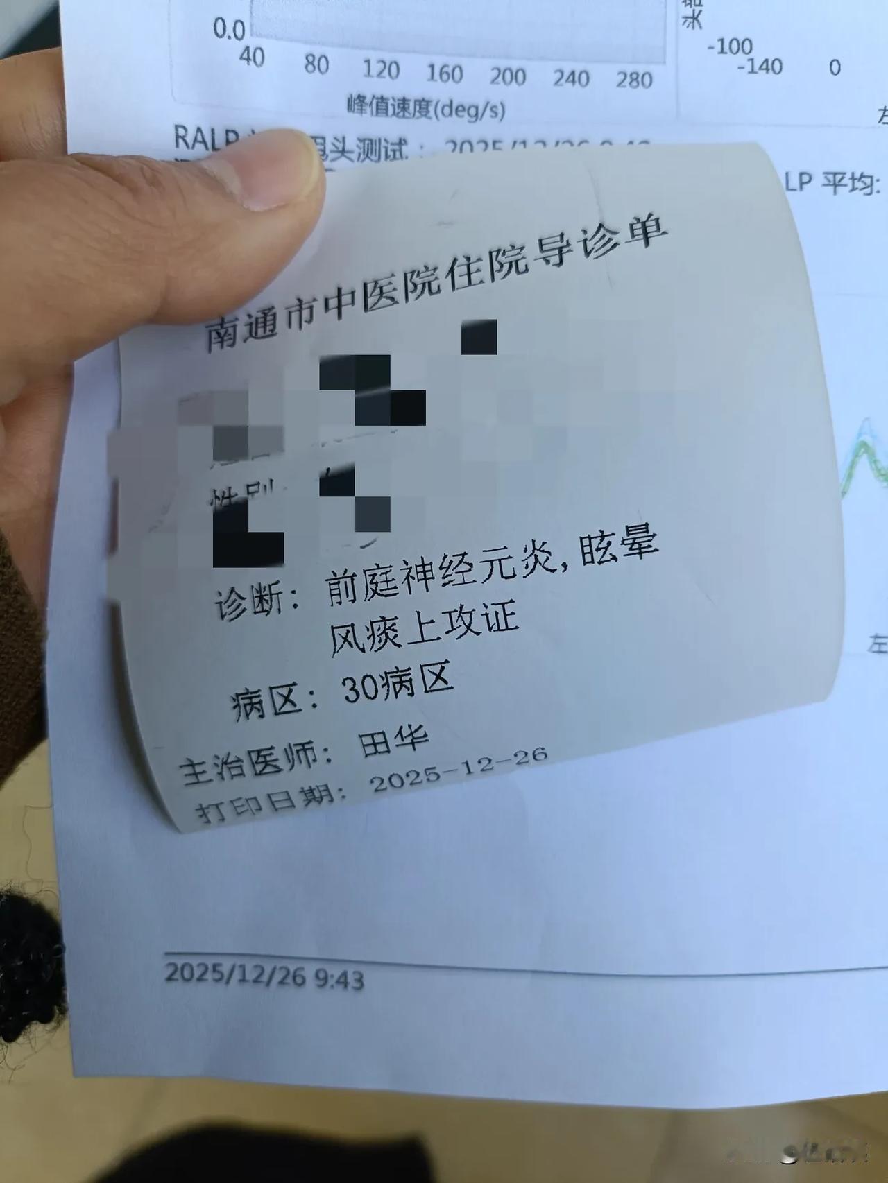 头晕了好几天，老同志一直催我去医院看看，我不想上医院，一个不知道看什么科，还有一