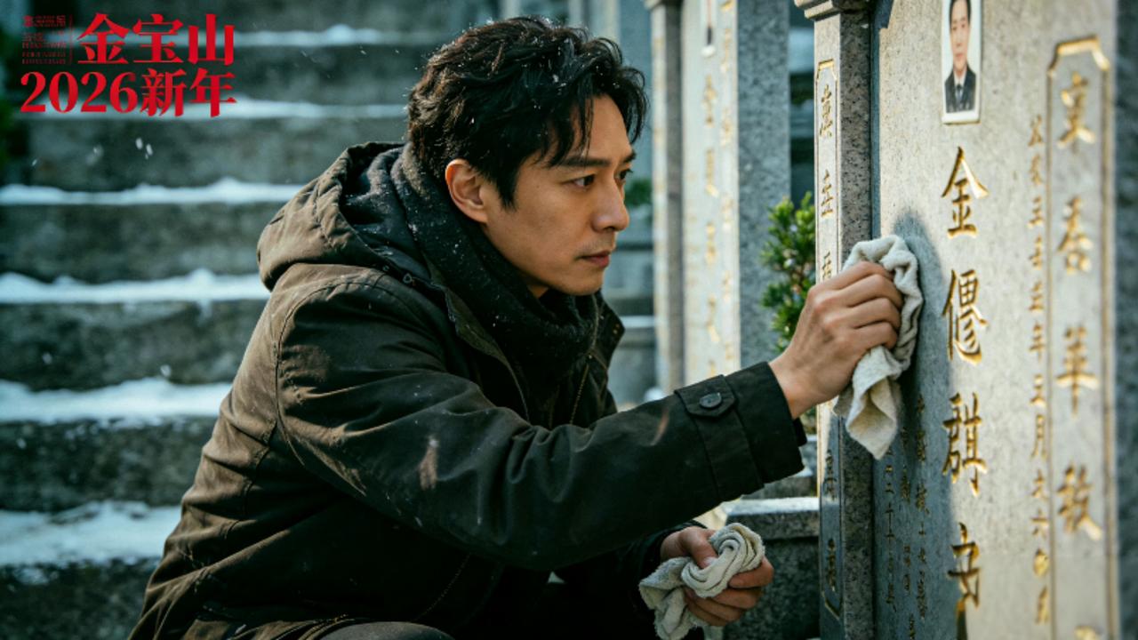 新年守墓300天！具俊晔用陪伴诠释爱情最真模样风裹着寒意掠过台北金宝山的石