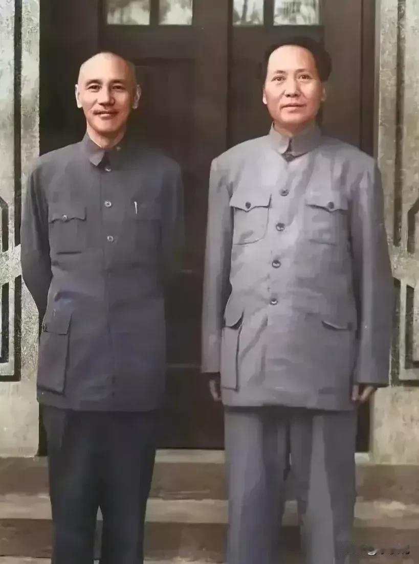 重庆谈判，蒋介石本来想把教员扣住，经过自己的超凡相人术后，在日记中大气磅礴自信满
