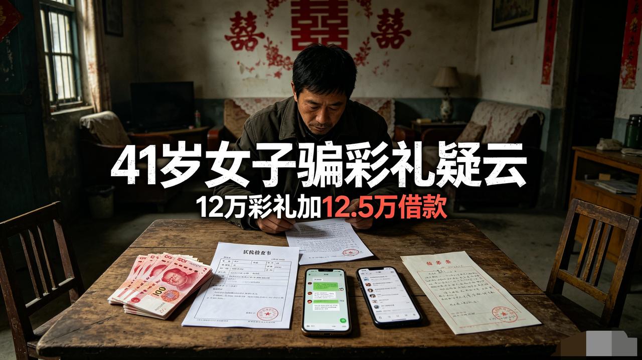 给大家看一下，这个41岁的湖南女子是不是在骗彩礼？她一共从男方那里搞到了2