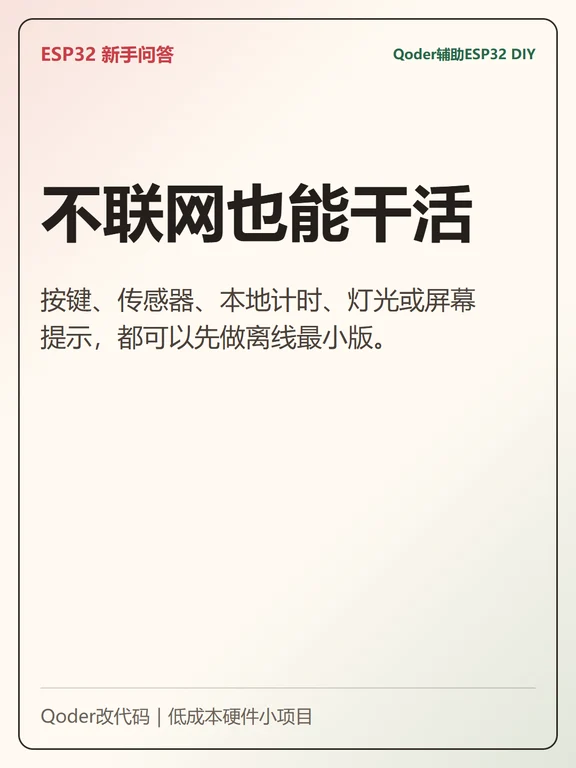 ESP32必须联网才能用吗？