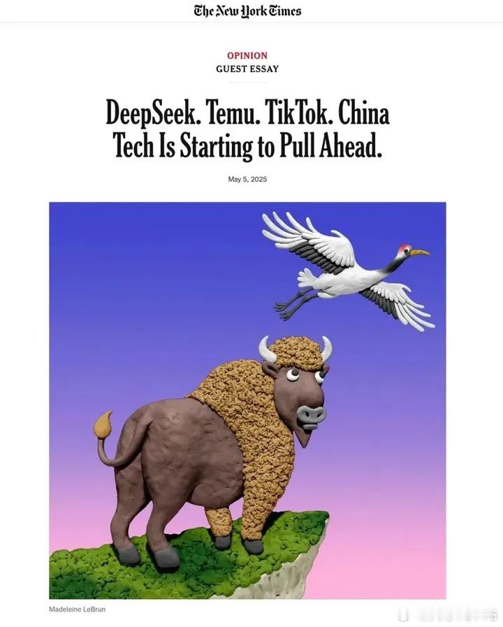 【美媒评论文章：中国远远落后于美国的时代已经终结[doge]】美国媒体还是不要给