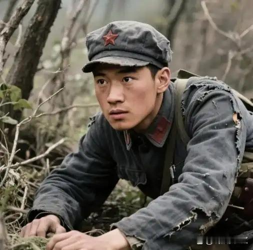 1937年，西路军特务团李宽和正趴在杂树丛里，突然一个被敌人追赶的红军拼命地从他