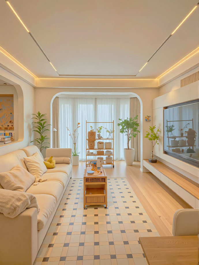 横厅+书房的案例，给大家参考..