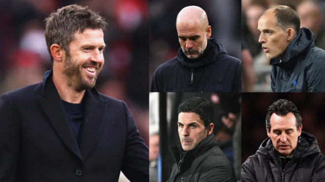 卡里克延续了他对阵顶级教练的惊人战绩。迈克尔·卡里克执教曼联仅四场比赛，但在这四