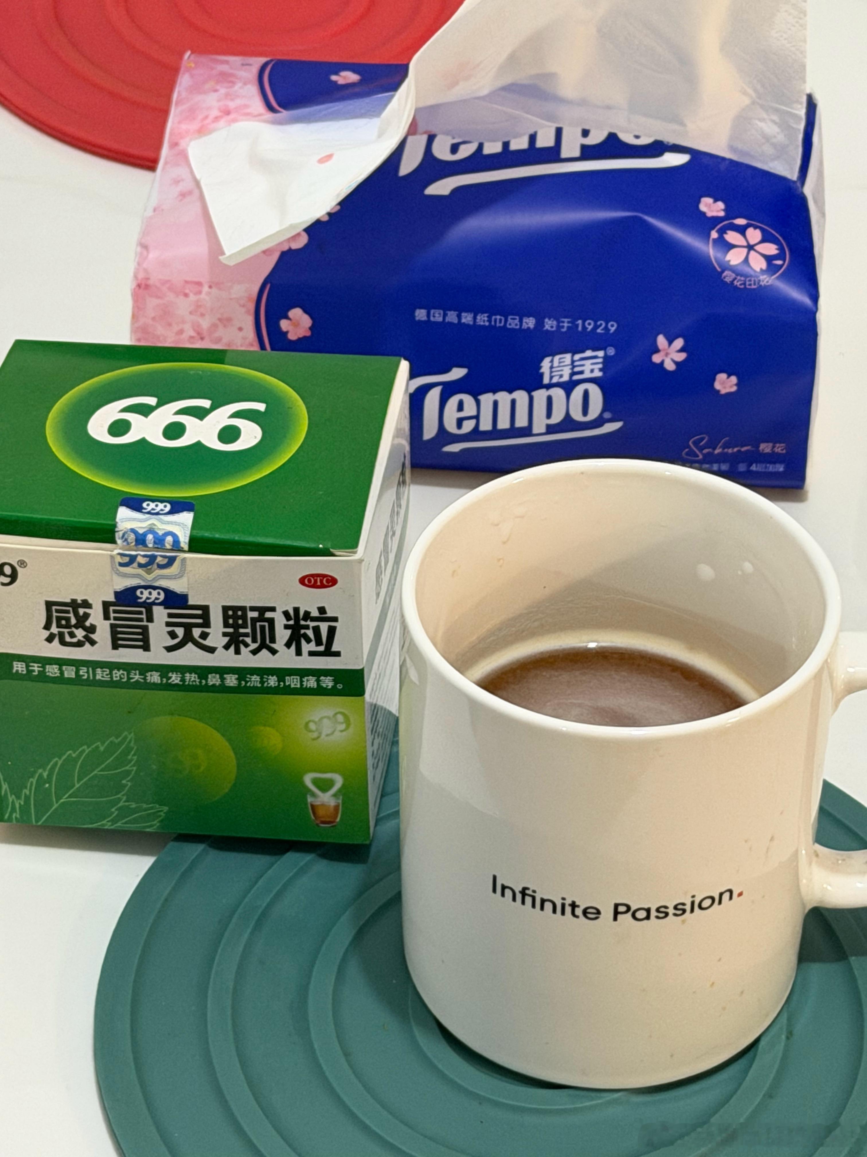 出差半个月回来有点重感冒了[捂脸哭]咳嗽鼻涕流不停​​​