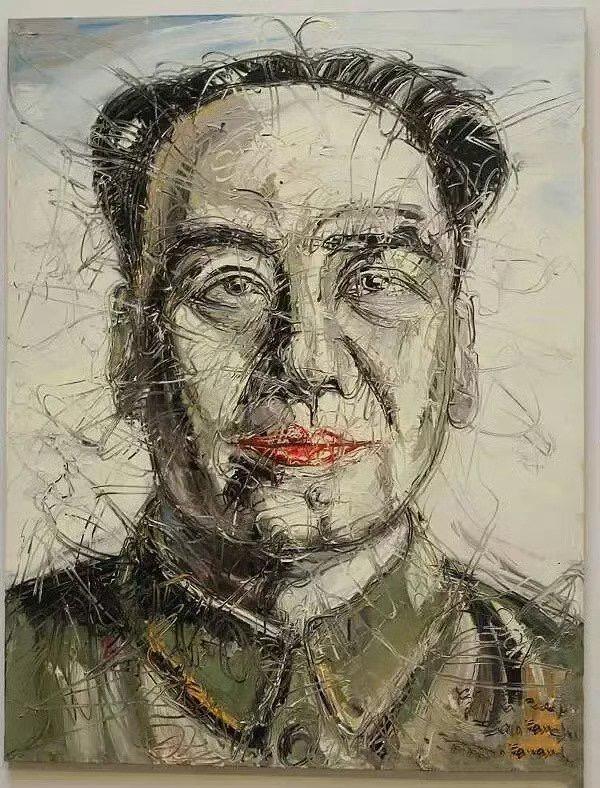 有个叫曾梵志的画家所画的作品明显存在问题，但媒体对他的评价挺高！ 艺术圈不是