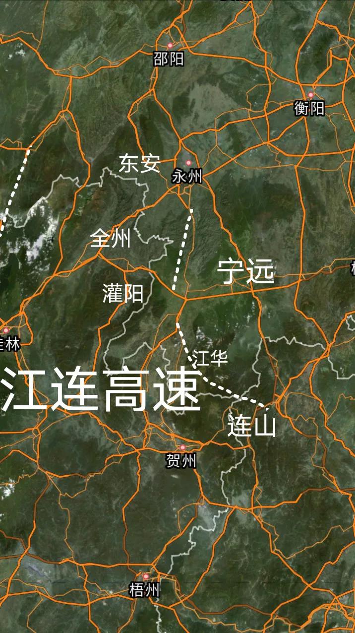 广西和湖南即将开通第5条省际高速，而湖南和广东目前还只有4条高速，建议永州江华至