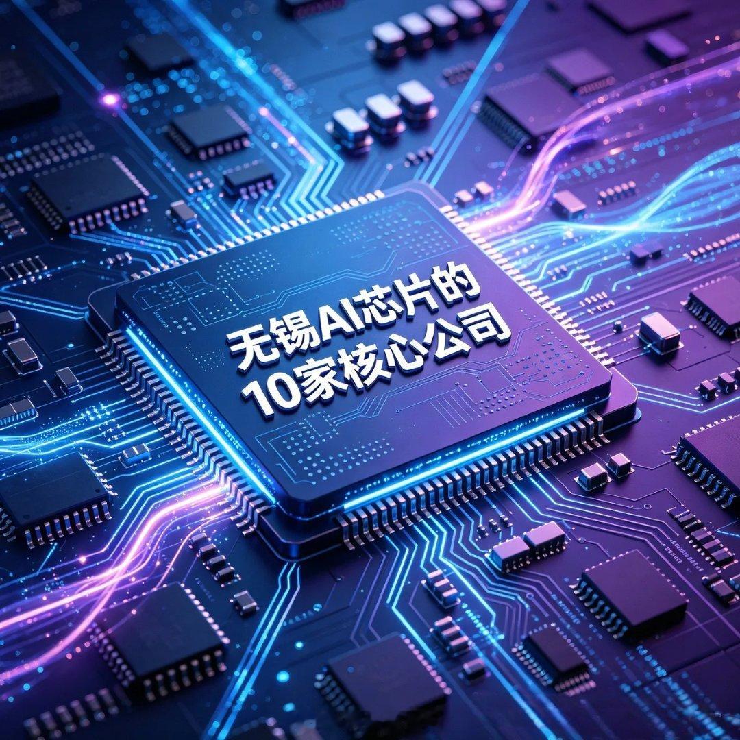 无锡AI芯片上市的10家核心公司1. 长电科技(600584)：全球封测龙头，英