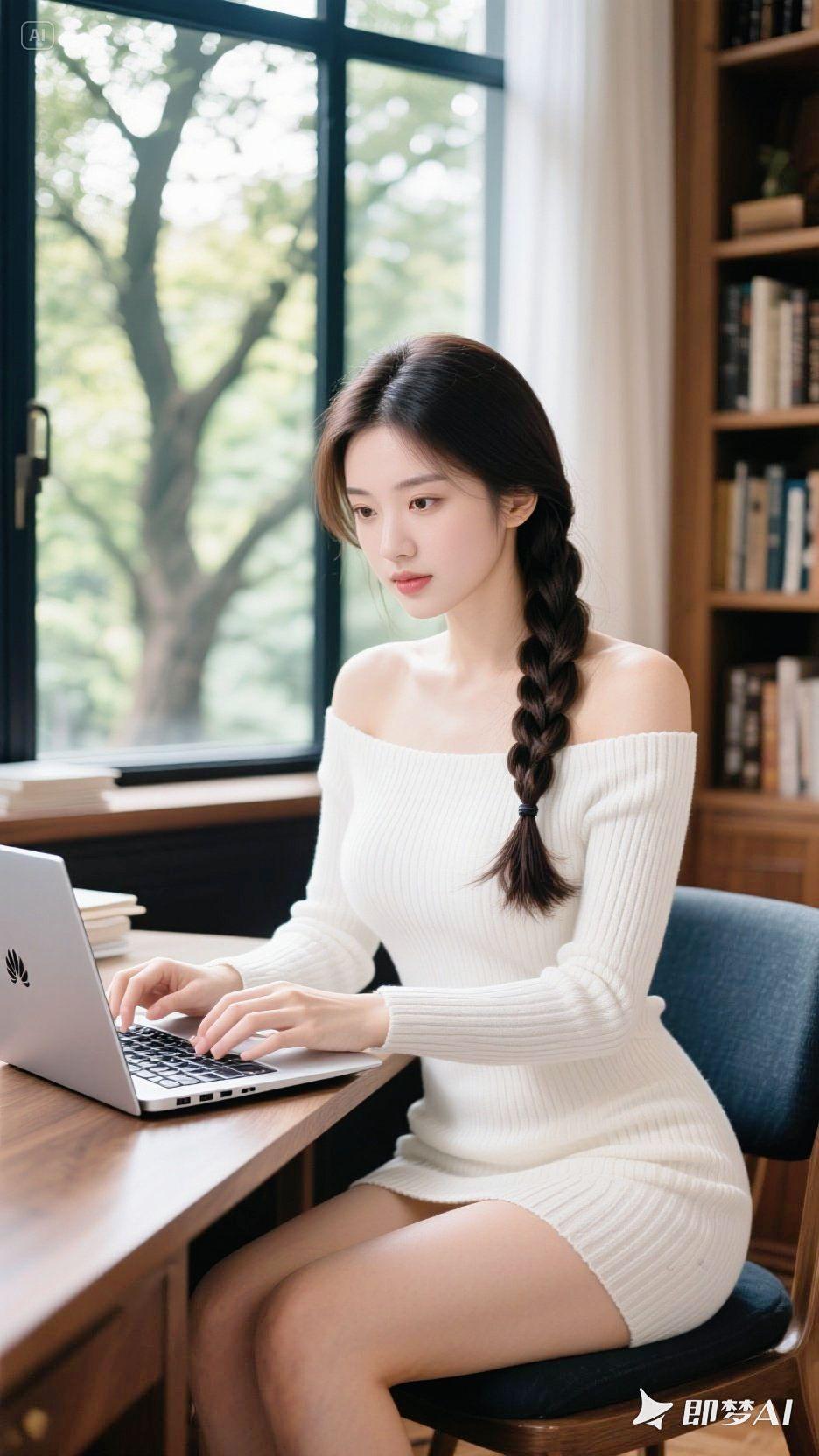 即梦AI ai ai甜系少女写真 我的简单生活
