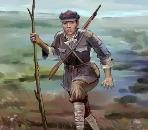 1935年,13岁小红军罗玉琪过草地时突然腹痛不止,碍于女同志就跑远处去方便,不