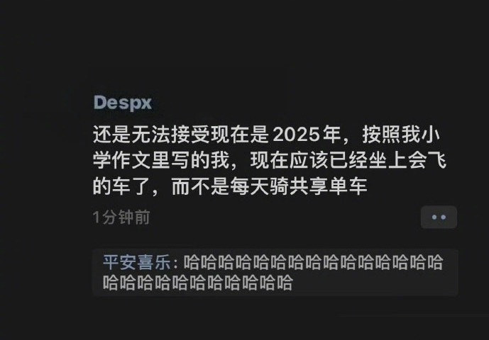 “还是无法接受现在已是2025年了​​​”​​​