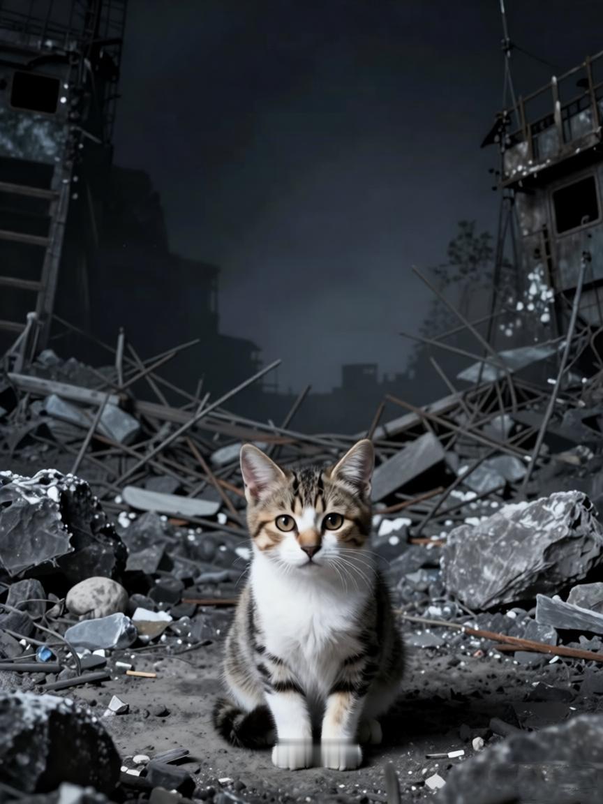 一只摔死的小猫，两个“赌徒”的筹码。这两天，那个小猫的视频看得我心里发凉。