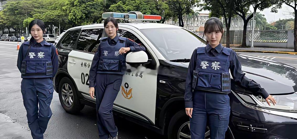 台湾最美女警照