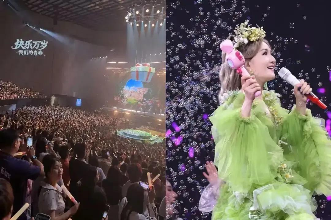 44岁谢娜“疯疯癫癫”了半辈子，如今用一场演唱会再次杀疯全场那个曾被说“只会