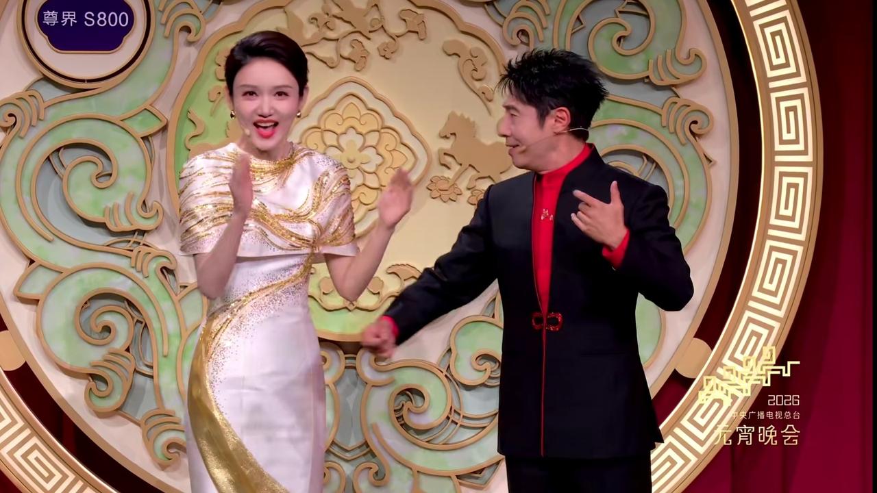 撒贝宁不说相声，太可惜，元宵节口技版拉“二胡”乐翻了撒贝宁和龙洋主持元宵节，