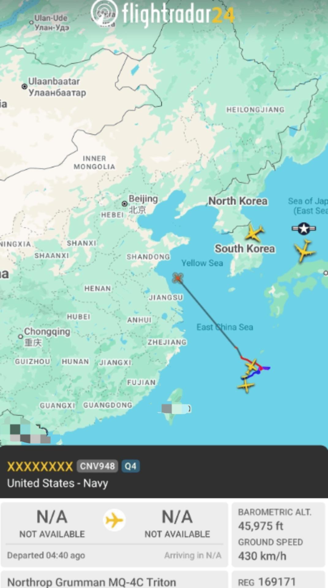 根据世界航空航线系统的最新数据，在2026年2月25日上午，大年初九，一架美国海