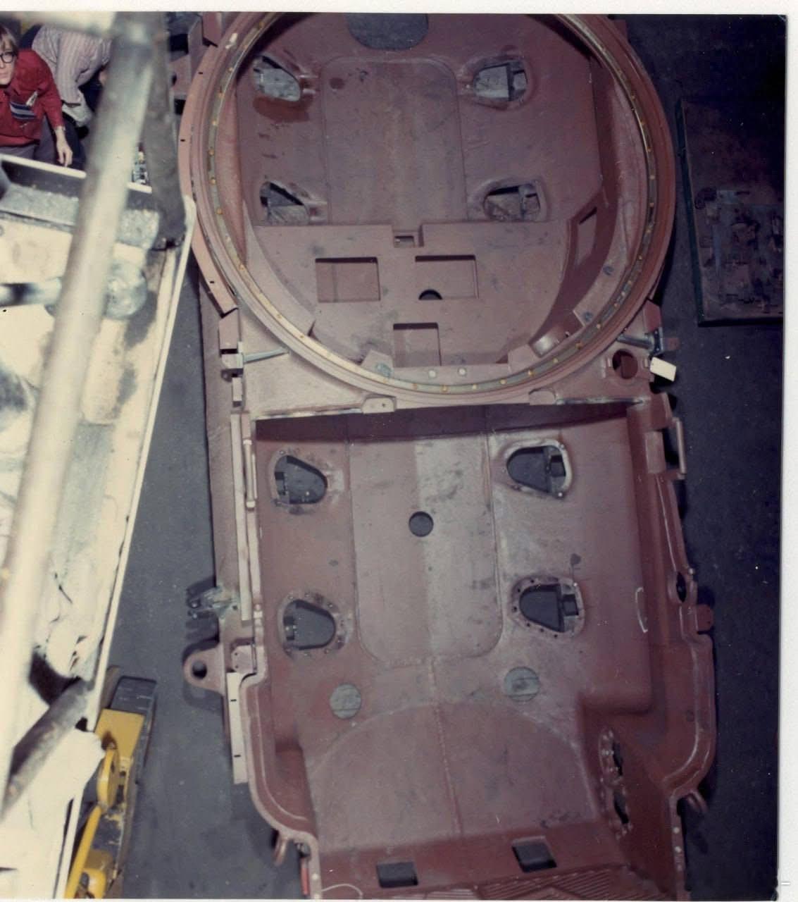 生产线上的M60A1主战坦克。在M1A1出现之前美国坦克的性能是不如苏联的T64