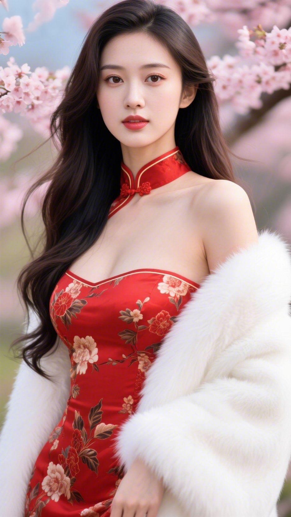 花影漫揉春日柔柔风缓缓拂过梢头，簇簇粉白的花轻轻摇曳，漫开一缕清淡的花香。