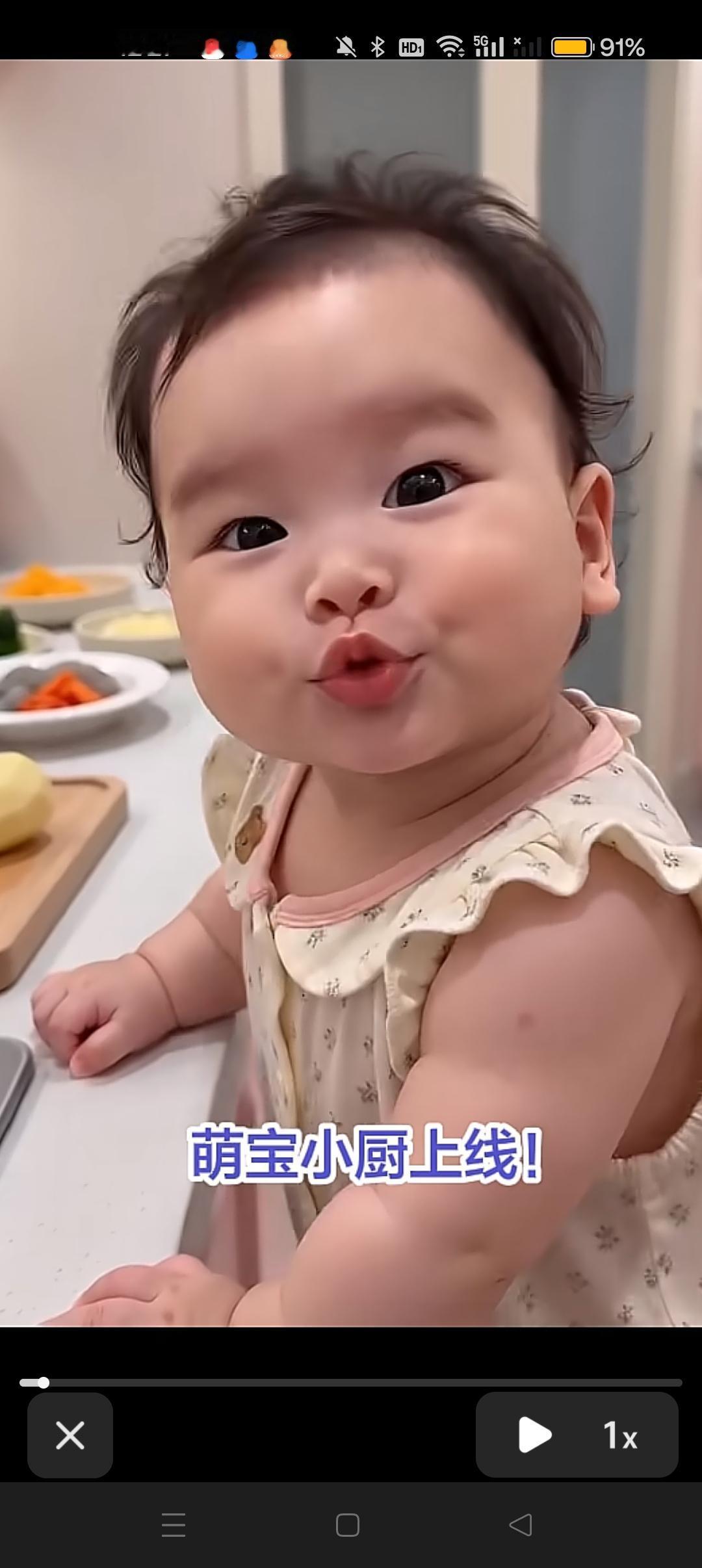 汪宝小厨师上线了😍今天做土豆泥芝士炸虾，味道究竟怎样呢？😍好可爱