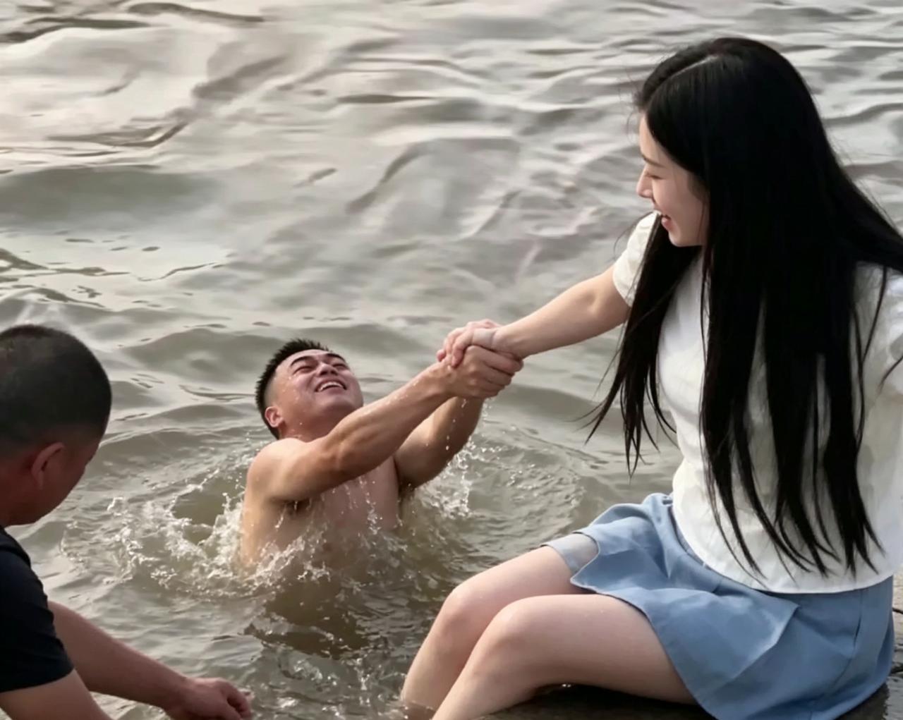 炸裂全网！武汉江滩惊魂1秒！丈夫拍照突然跳江，妻子逆天反应看哭千万人颠覆认