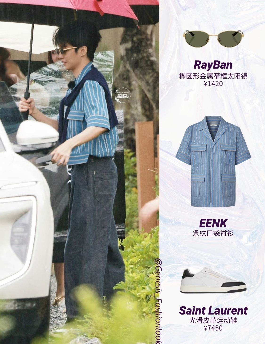 这衣服这么老长裤子里还得塞半截​​​