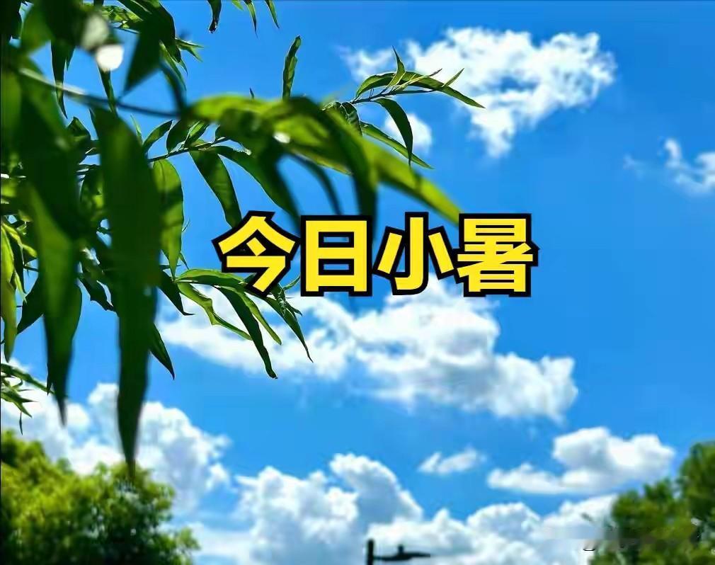 不是迷信！今日小暑，记得：1不走、2不喝、3不坐、4不卧，别大意小暑一到，