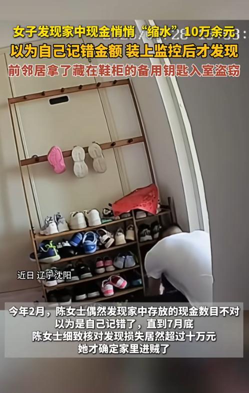 “难不成钱财多到记不清？”沈阳，女子家中囤积不少现金，某天察觉家里钱款变少，可