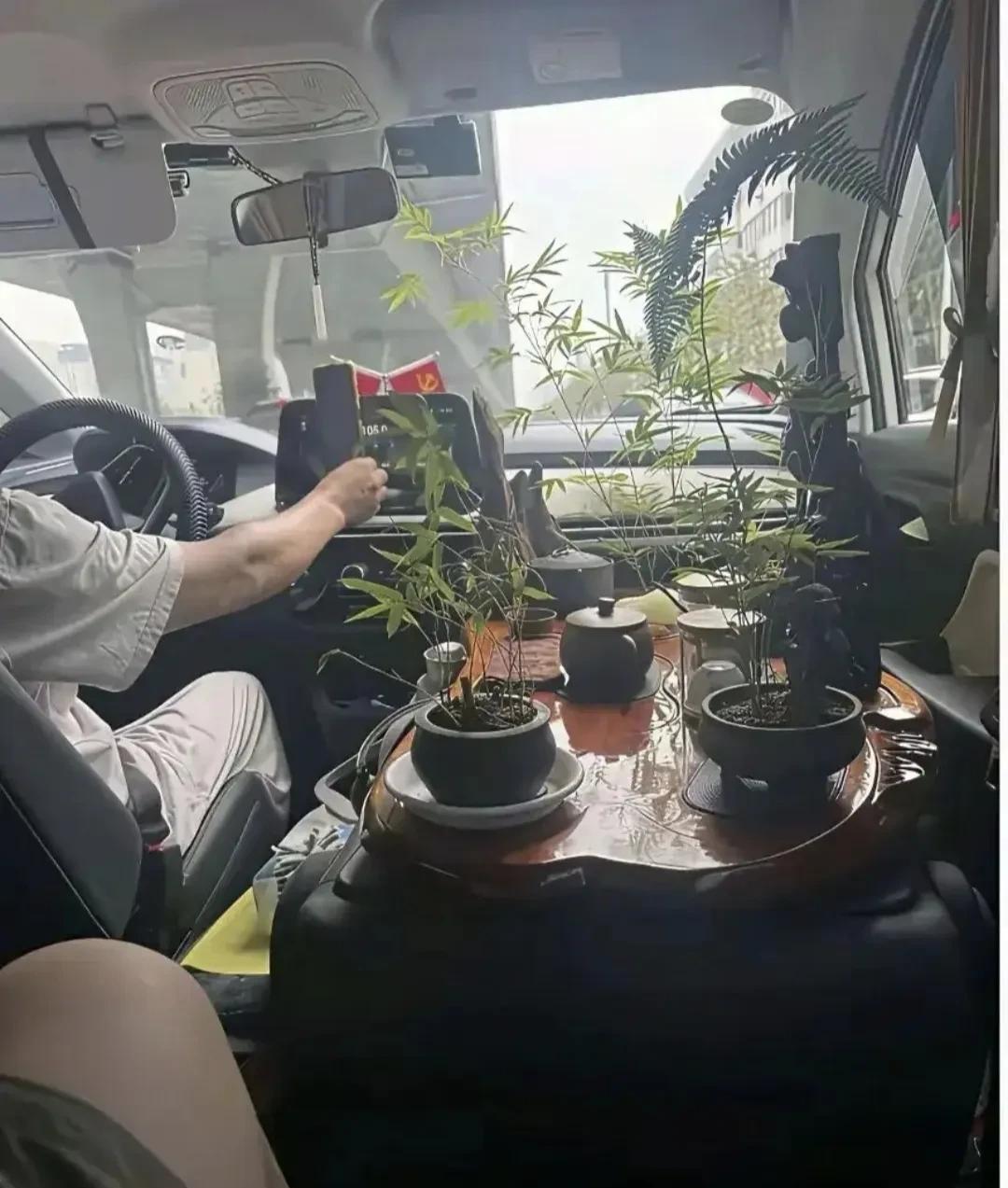 这个车真不错，车里真可以这样摆吗？[抠鼻]