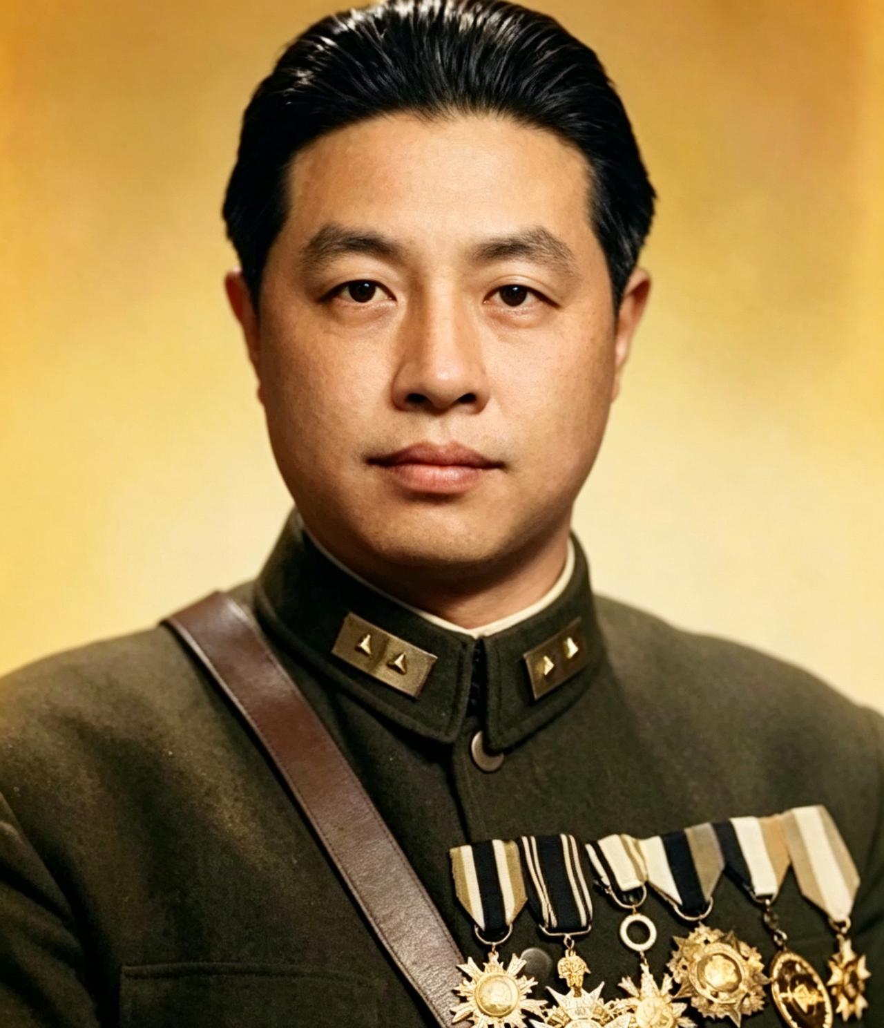 歌手刘若英的爷爷，黄埔一期最年轻学员，1951年成为国军上将