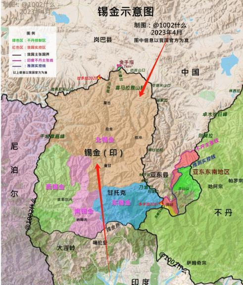 被印度吞并45年的锡金，复国有望吗？这么说吧，现在洞朗草场是我们所掌控，整个西里