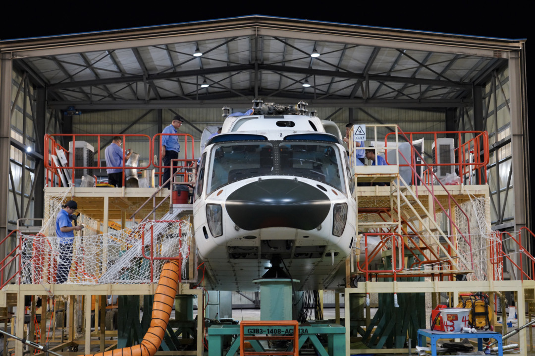 航空【“吉祥鸟”AC313A型号总装，交付！】AC313A铁鸟试验机顺利完成总