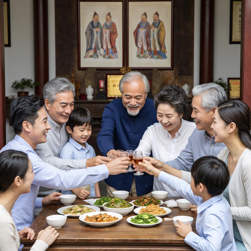 大家发现没有？现在过年还在认真走亲戚、维系一大家子情分的，基本只剩70后，少数8