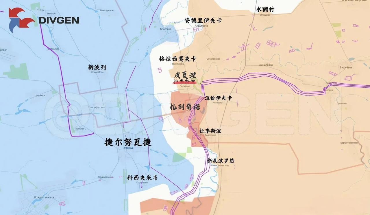 俄军东部集群第29集团军第36摩步旅的突击队占领了扎波罗热州靠近第聂伯罗彼得罗夫