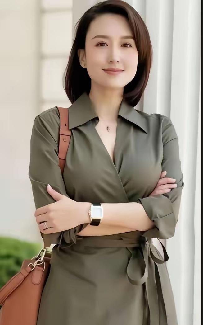 央视主持人张蕾，真的把中年女性的优雅拿捏到极致。一身简约穿搭，温婉大气，从容又