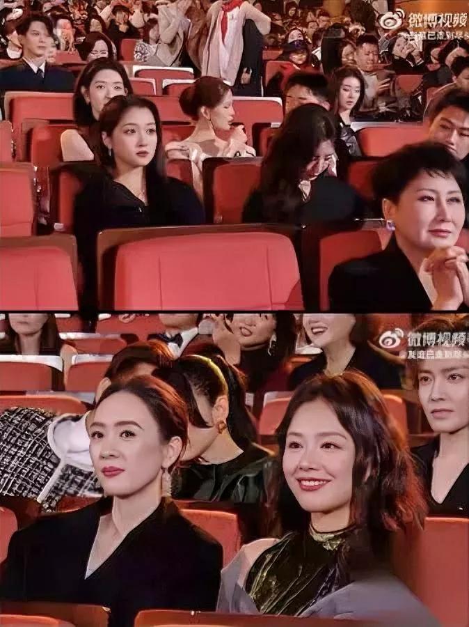 欧豪的眼神，藏不住了。微博视界大会内场，导播切到马思纯时，他扭头那眼——