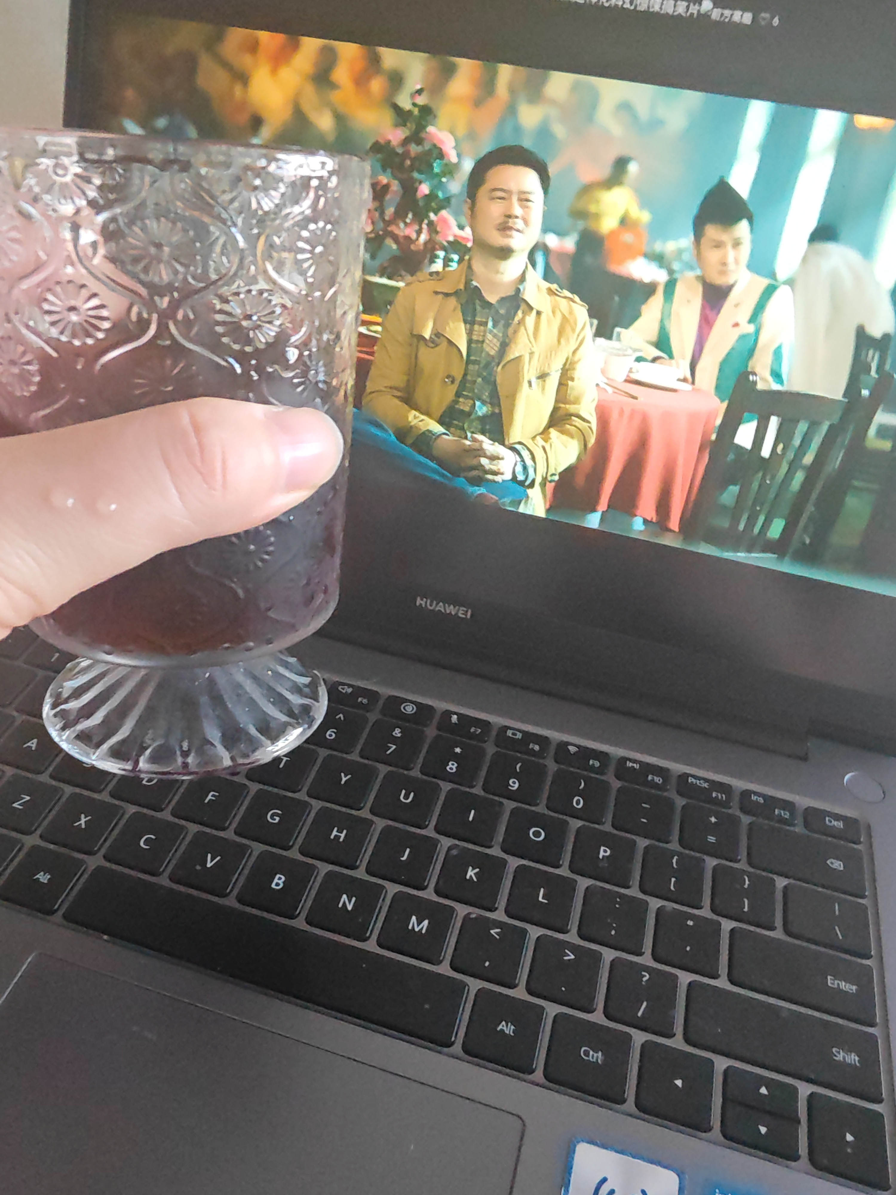 宁夏红配晚餐​​​