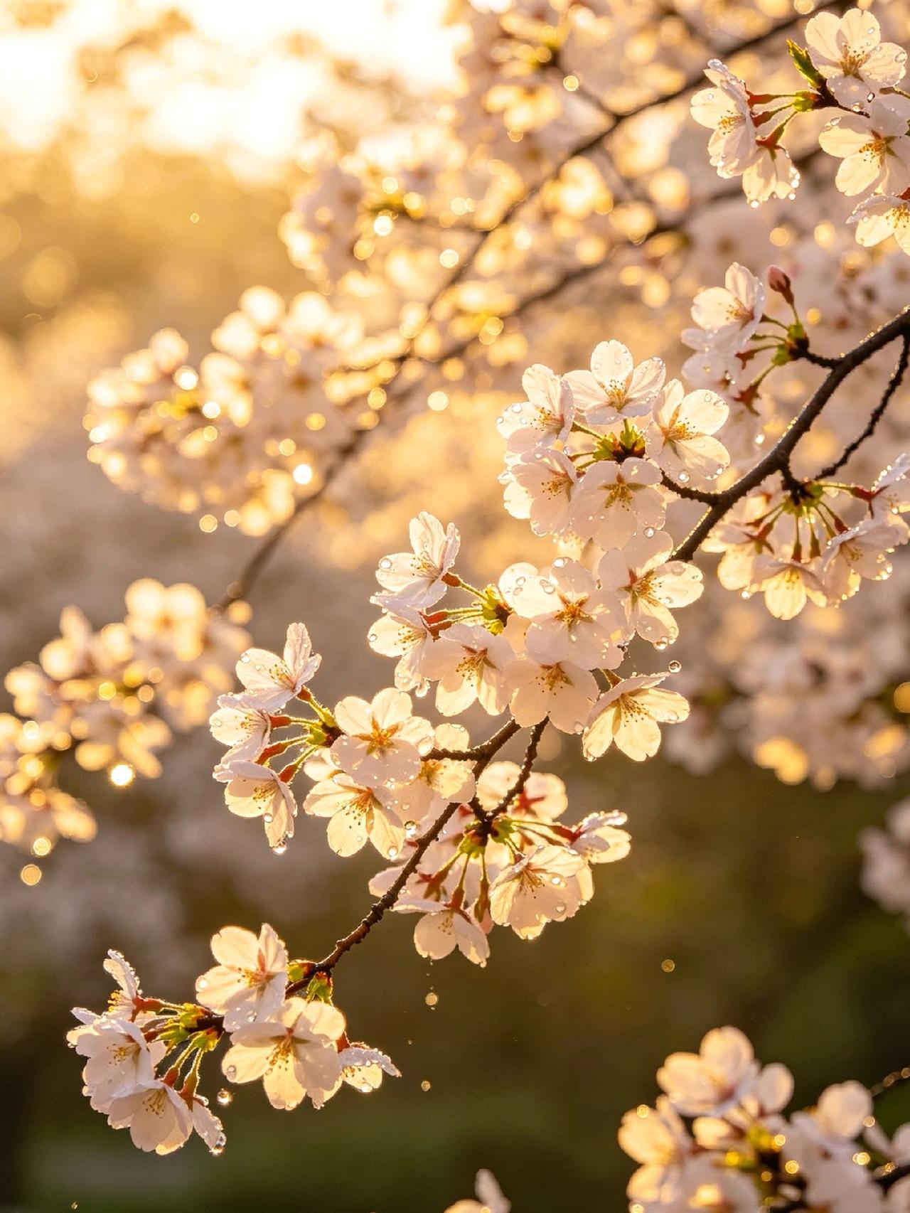 你愿意晒出镜头里的春天吗当然愿意啦，把镜头里的温柔春光都送给你：春风拂面，繁花盛