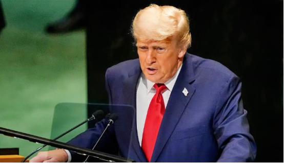 特朗普指责中国！在第80届联合国大会上发言时，美国总统特朗普点名指责中国、印度和